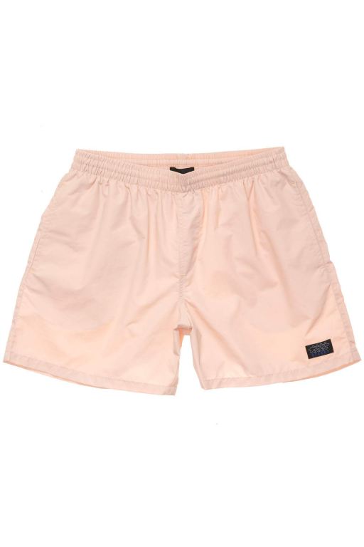 Stussy Mens Nylon Big Beach Shorts Orange - ORFIW0481